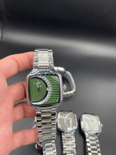 HERYI Men’s Chain Watch – Date Feature | Premium Chain Strap (Multiple Colors