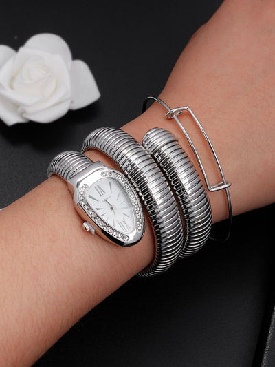Snake Shape Girls Watch – Premium Fashion Design
