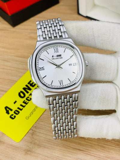 A One Boys Chain Watch – Premium Chain Strap Edition (Gold | White | Black)