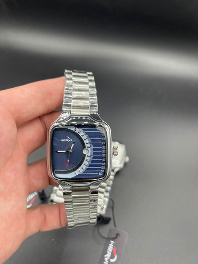 HERYI Men’s Chain Watch – Date Feature | Premium Chain Strap (Multiple Colors